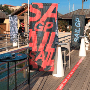 Oriflamme Beach flag