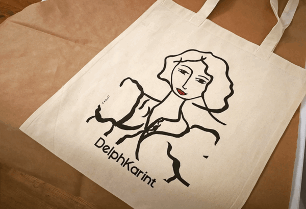 Impression Totebags 100% coton BIO