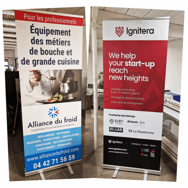 roll up de qualité print of marseille anticurl anti feu M1