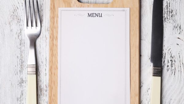 Menu restaurant