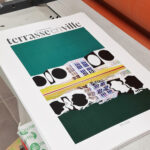 affiches terrasse en ville Marseille