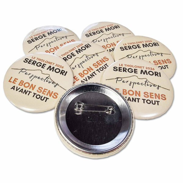 badge campagne électorale