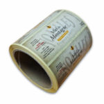 étiquette adhésive rouleau