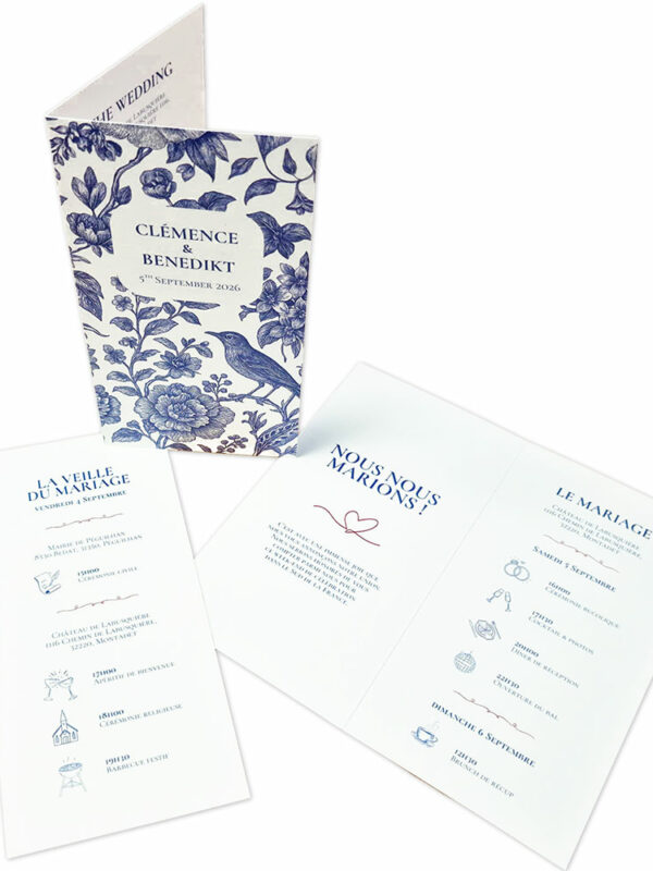 faire-part et invitation de mariage