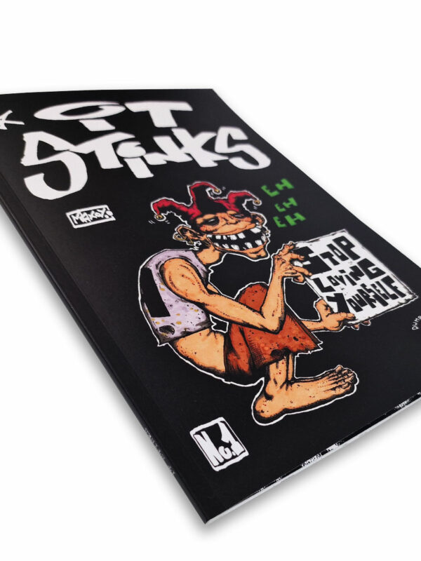impression Magazine Fanzine BD dos-carré-collé