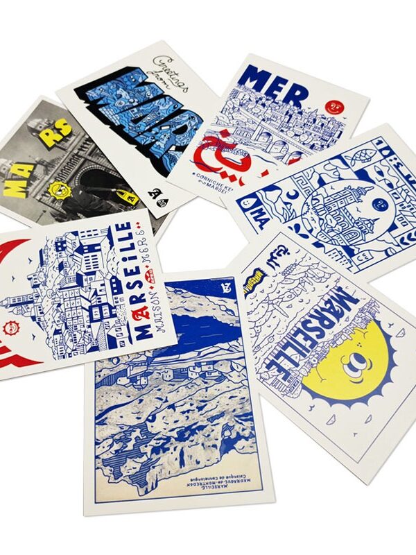 impression cartes postales Marseille
