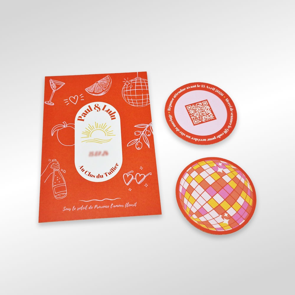 faire part de mariage