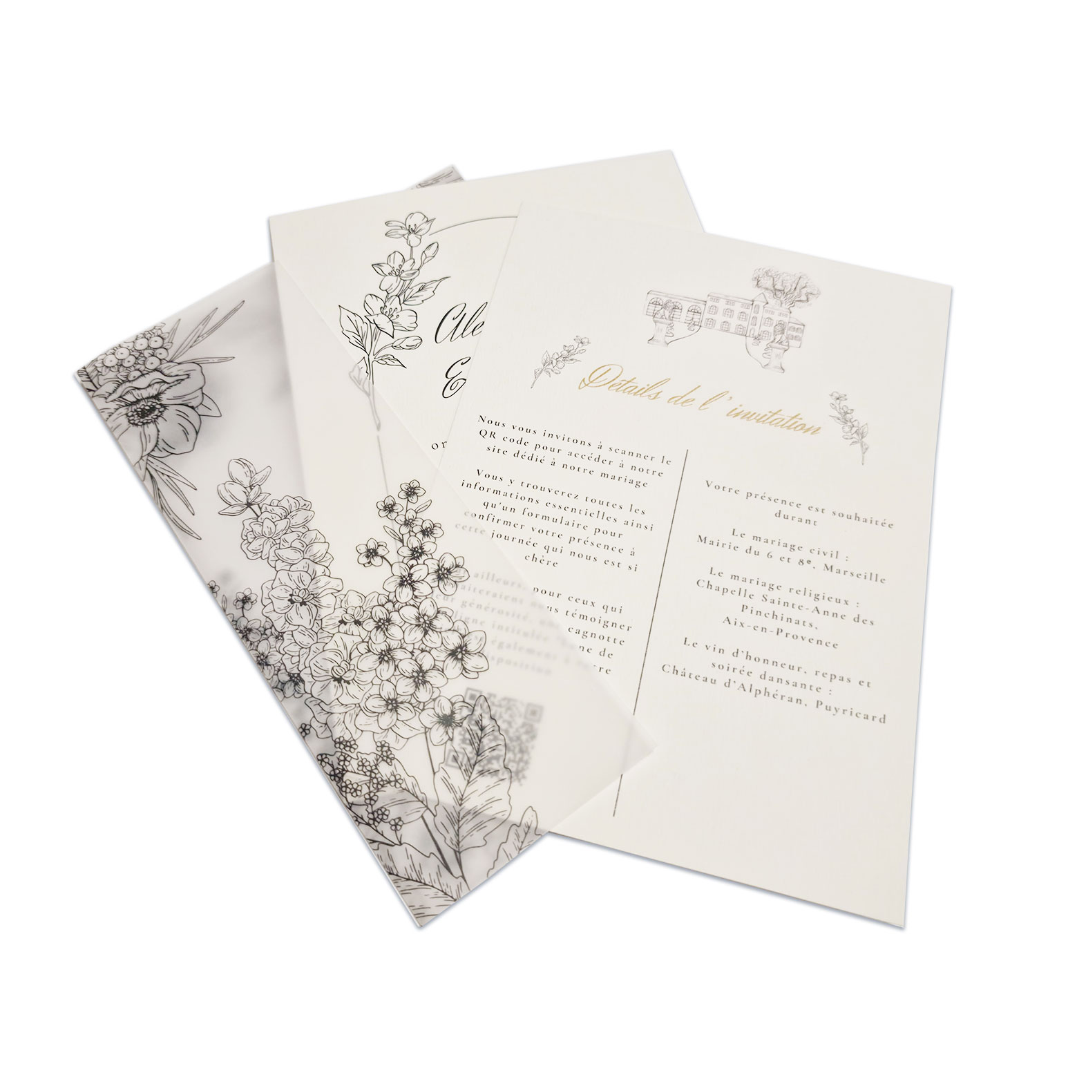 faire-part et invitation de mariage