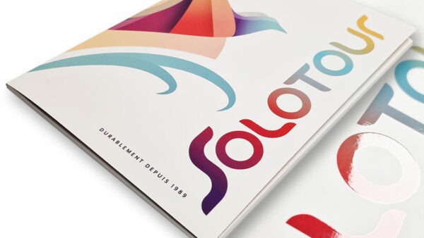 impression pochette rabat solotour