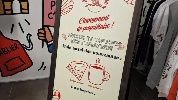 stop trottoir personnalisé