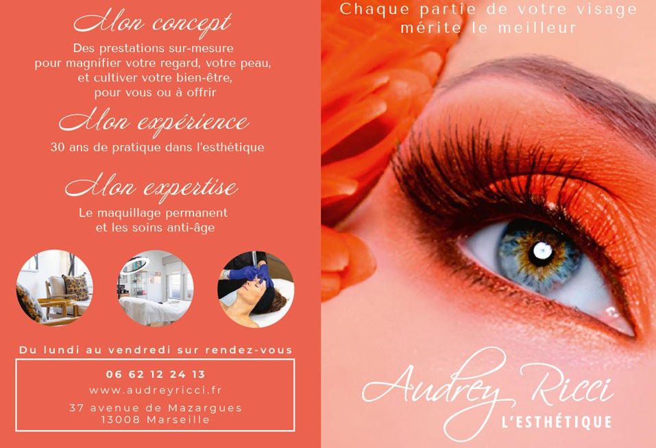 Création logo charte graphique impression Audrey Ricci