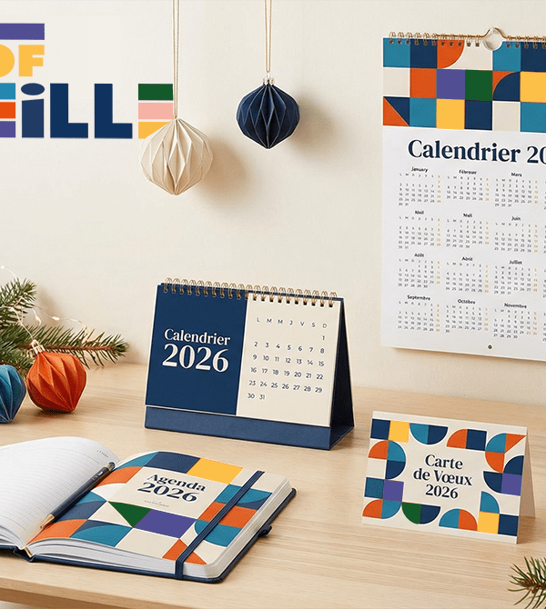 Impression calendriers agenda 2026