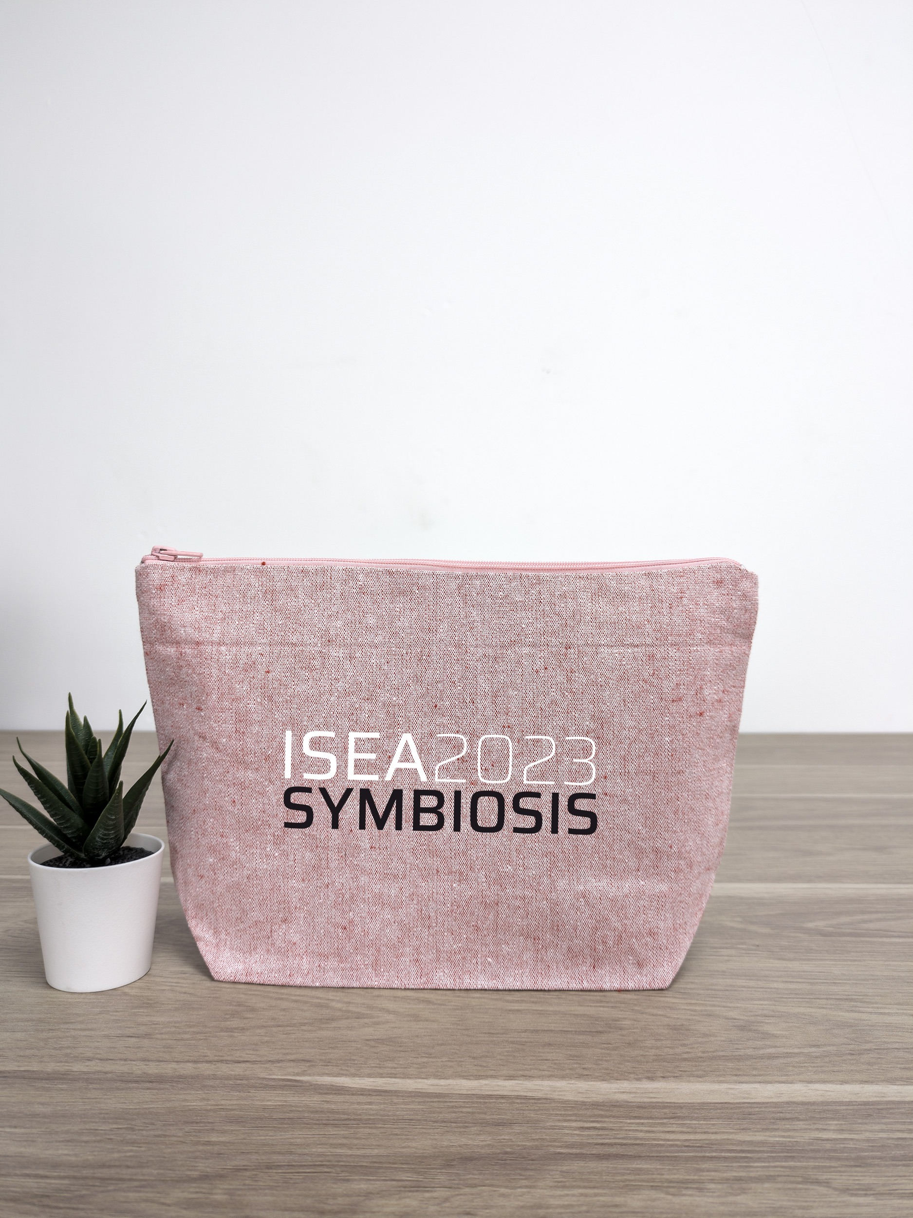 feel inde trousse 27x18 coton recyclé bleu