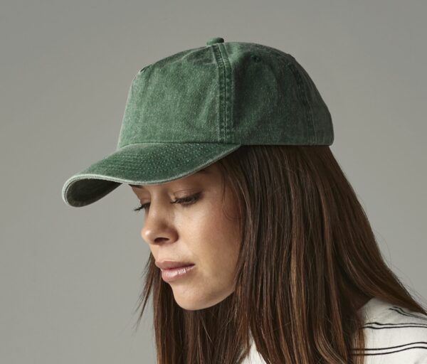 beechfield relaxed 5 panel vintage cap