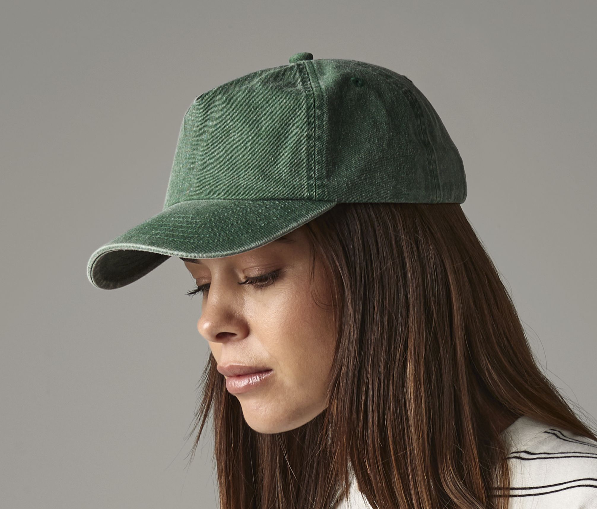beechfield relaxed 5 panel vintage cap