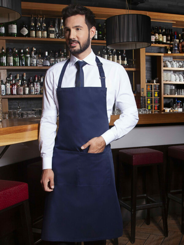 karlowsky bib apron basic with buckle and pocket