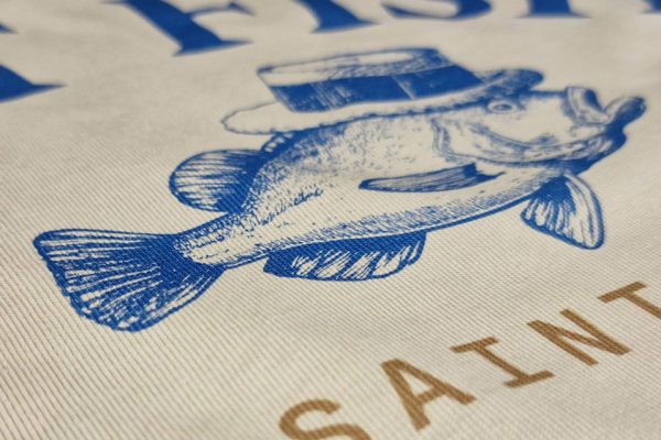 Impression t-shirt Fat Fish Pub Marseille