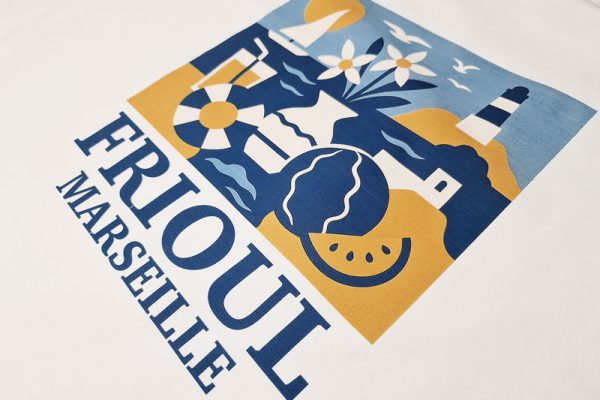 Impression DTG T-shirt Marseille